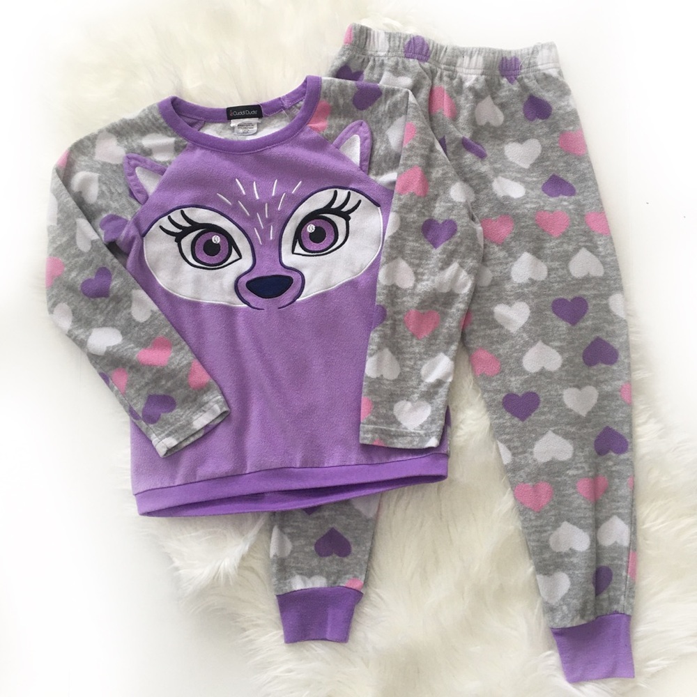 Adorable Fleece Fox Jammies